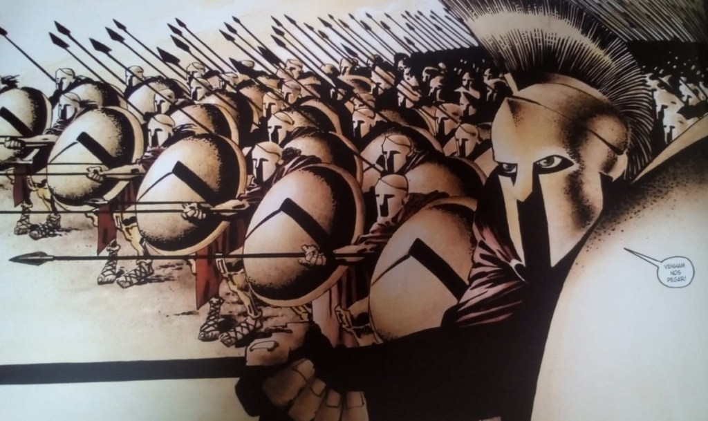 "Os 300 de Esparta"